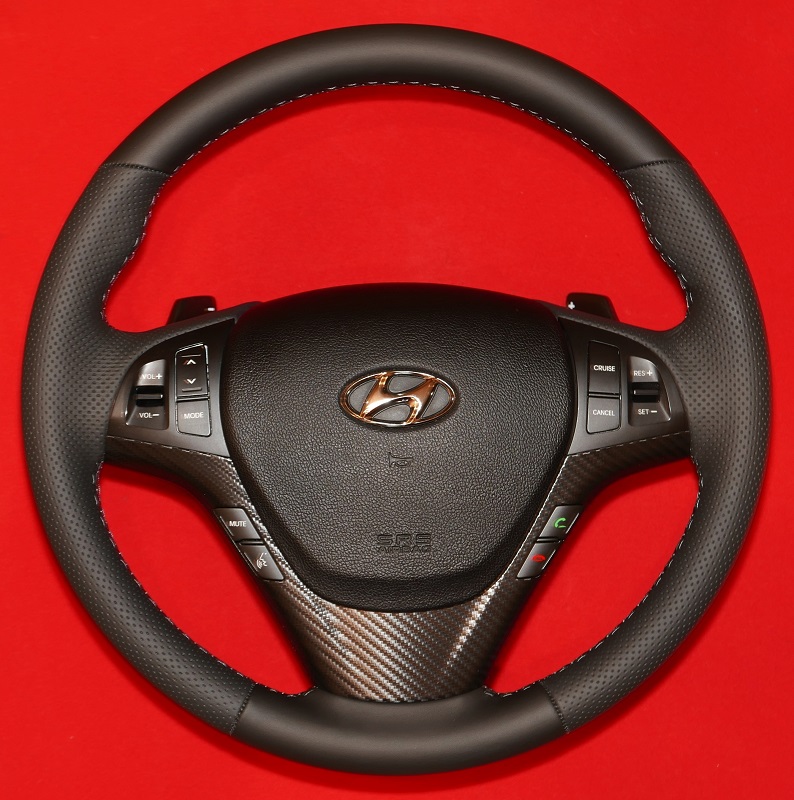 Kierownica Hyundai obszycie skórą