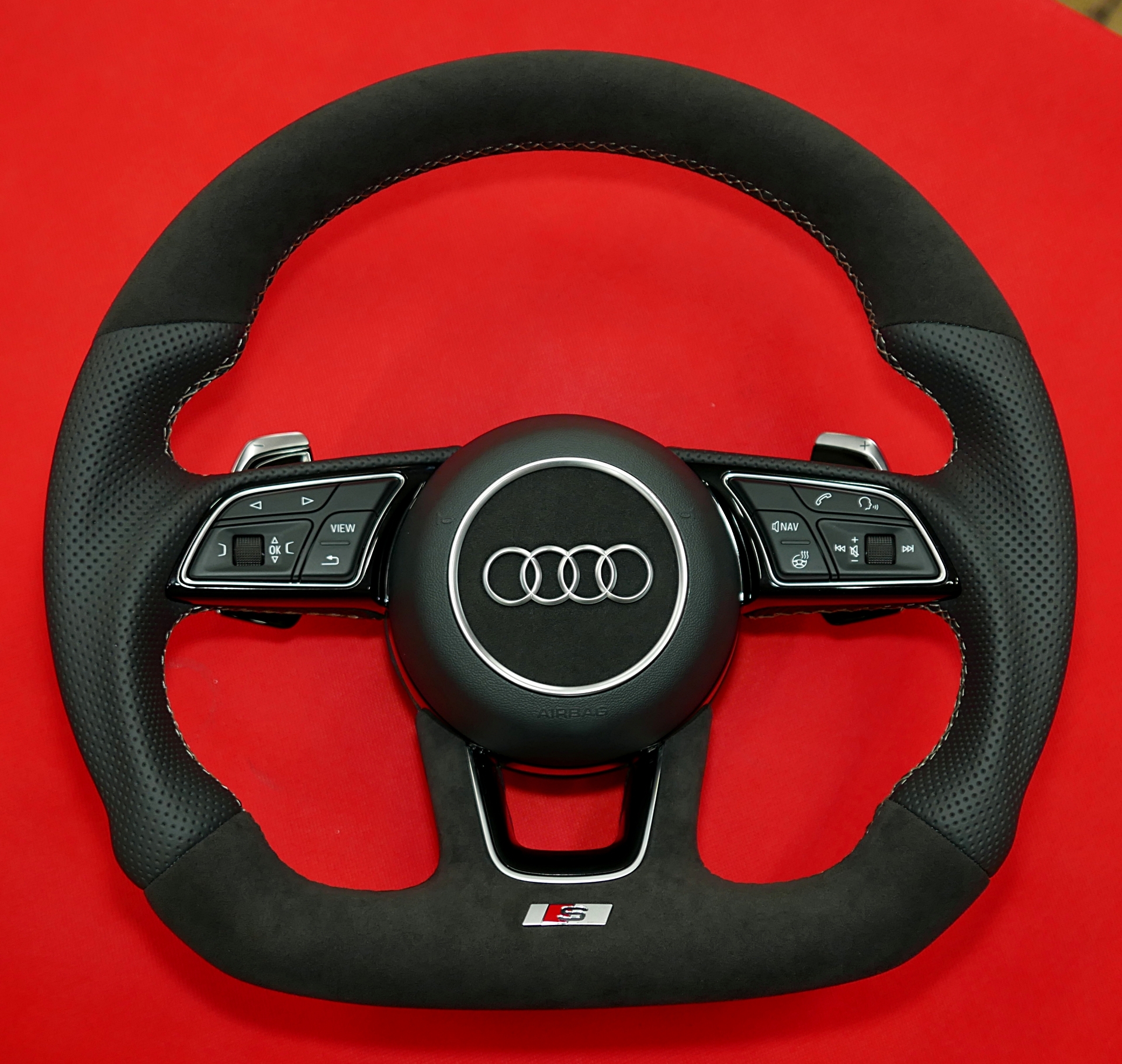Kierownica Audi S-Line RS tuning modyfikacja