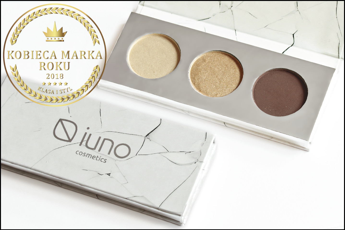 Marka IUNO Cosmetics otrzymała tytuł Kobiecej Marki Roku 2018
