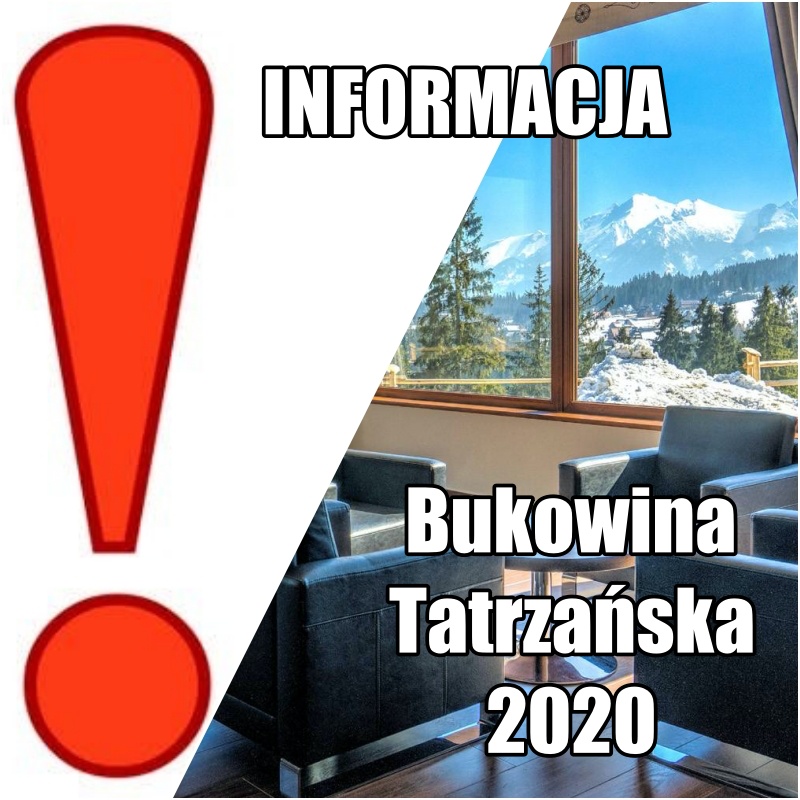 Bukowina Tatrzańska - informacja dot. wyjazdu na obóz