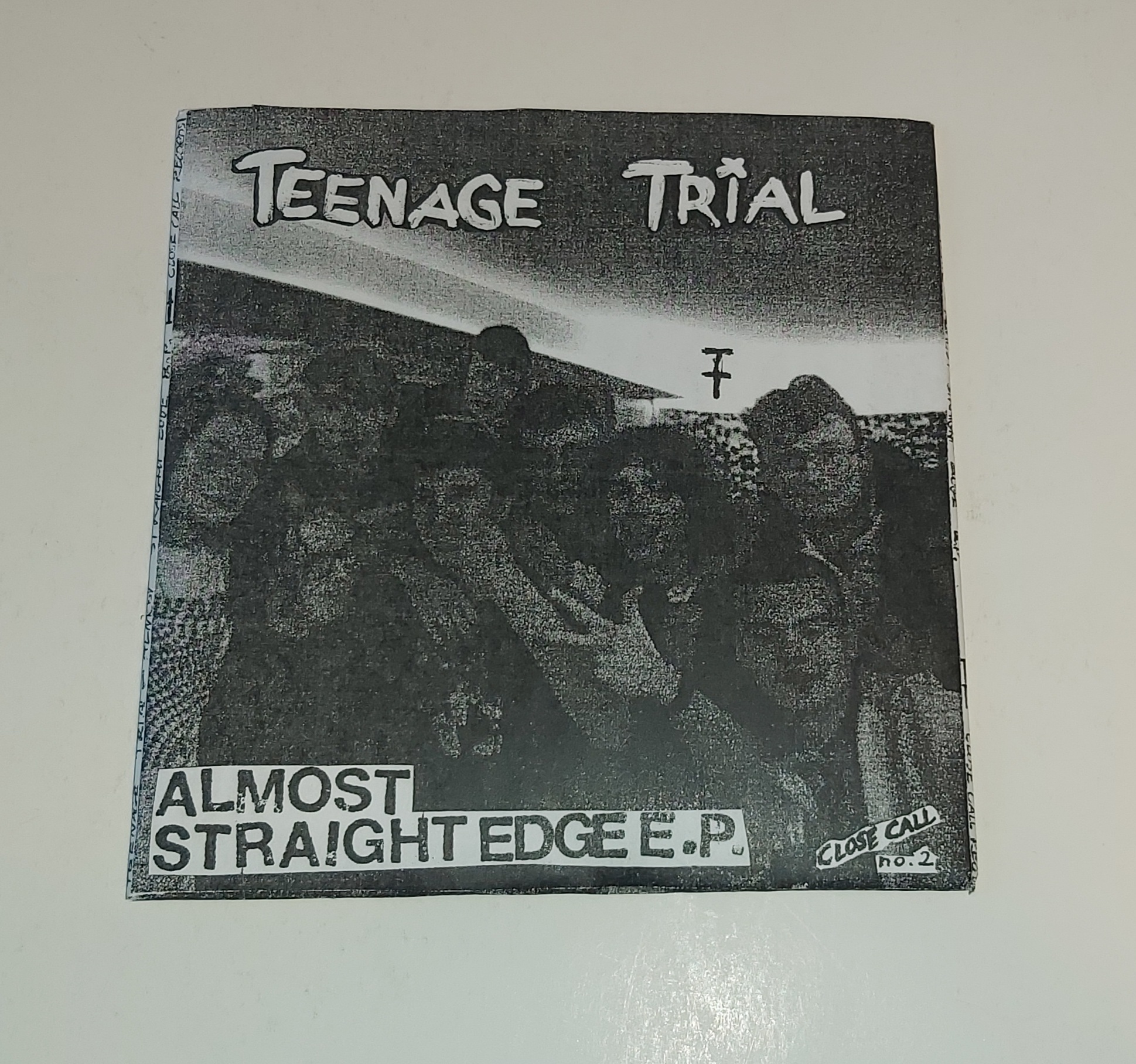 TEENAGE TRIAL "Almost Straight Edge" ep