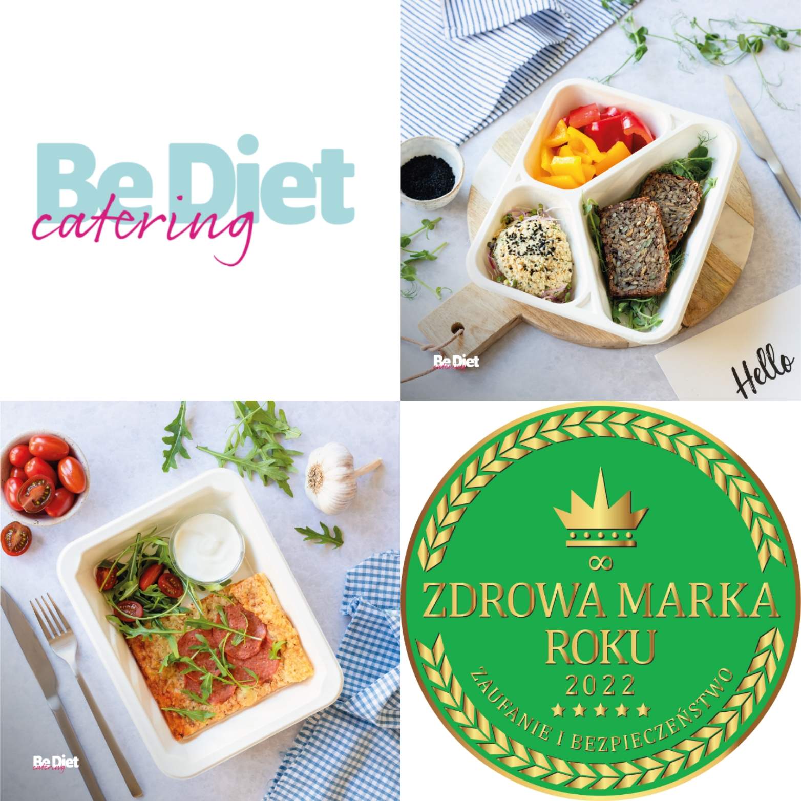 Be Diet Catering Ewy Chodakowskiej z tytułem Zdrowa Marka Roku 2022!