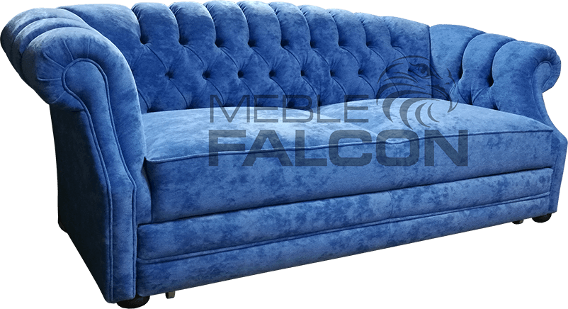 nowoczesna sofa chesterfield z funkcją spania