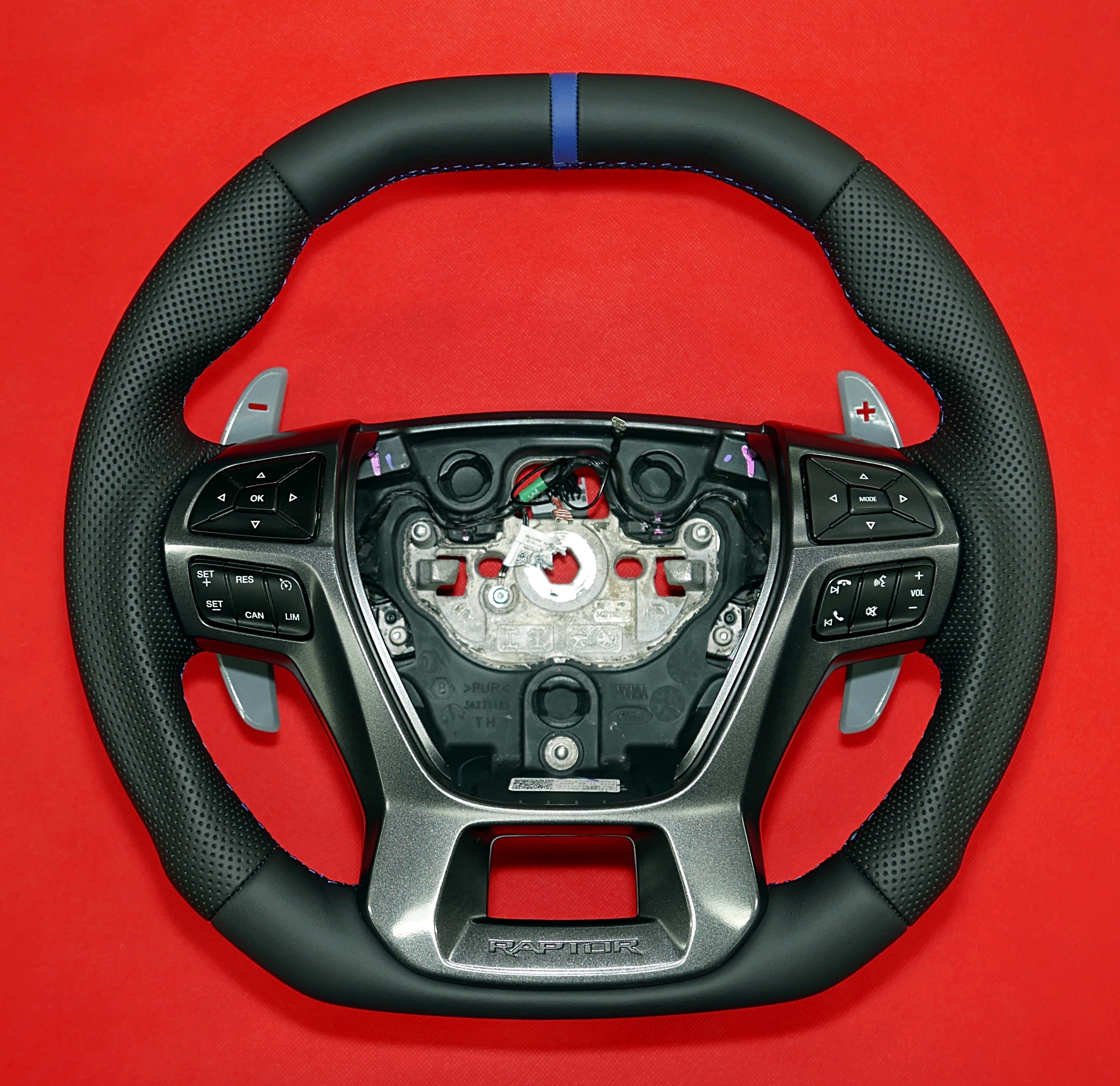 Ford Ranger Raptor custom steering wheel tunning