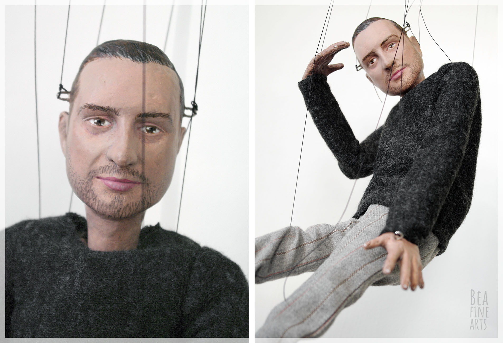 Marcin Prokop, marionetka portretowa