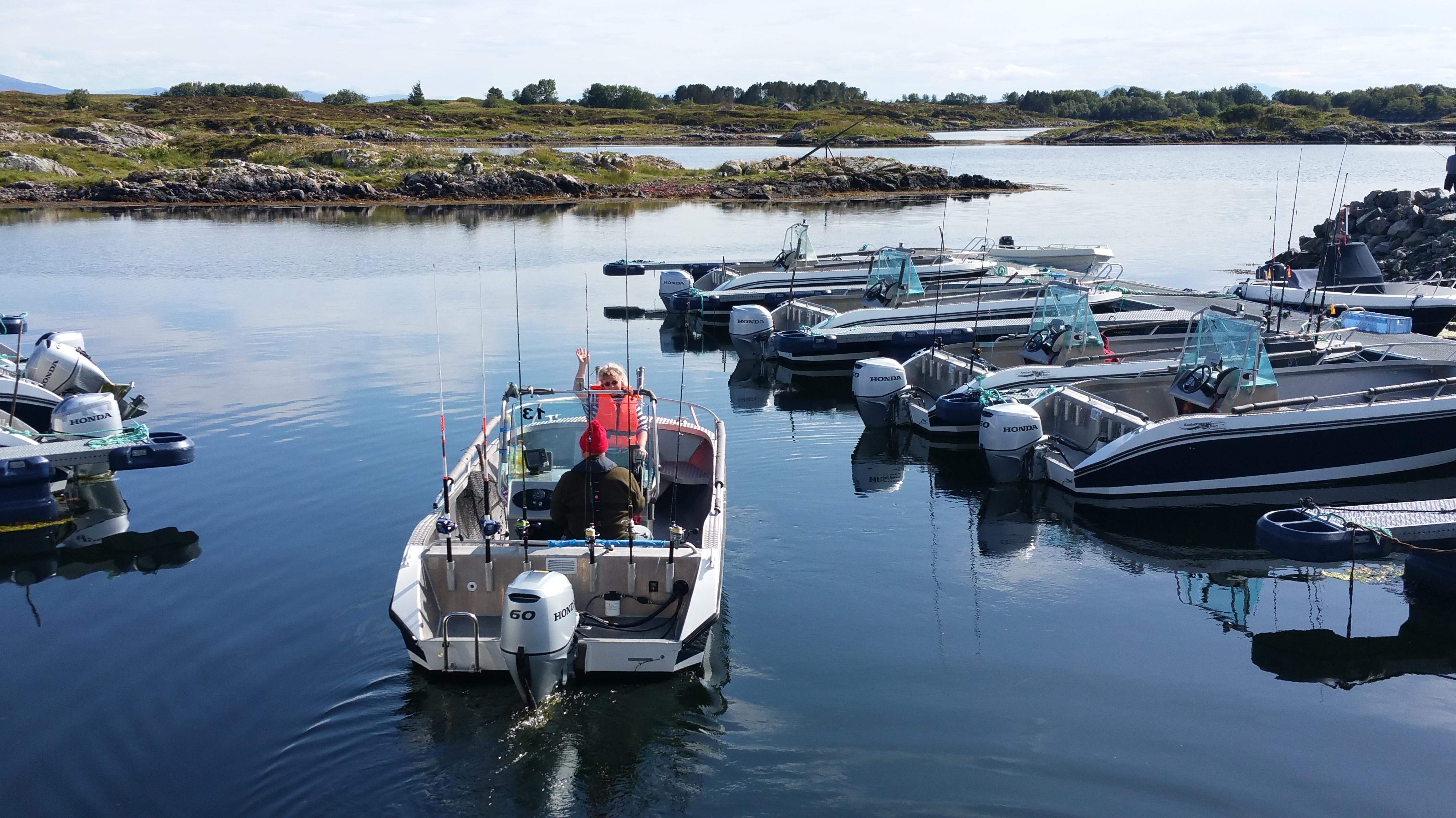 łodzie dla wędkarzy norwegia