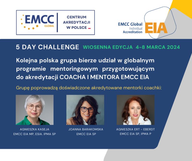 5 Day challenge March 2024 wyruszamy w nowy rejs  do akredytacji EIA EMCC Global