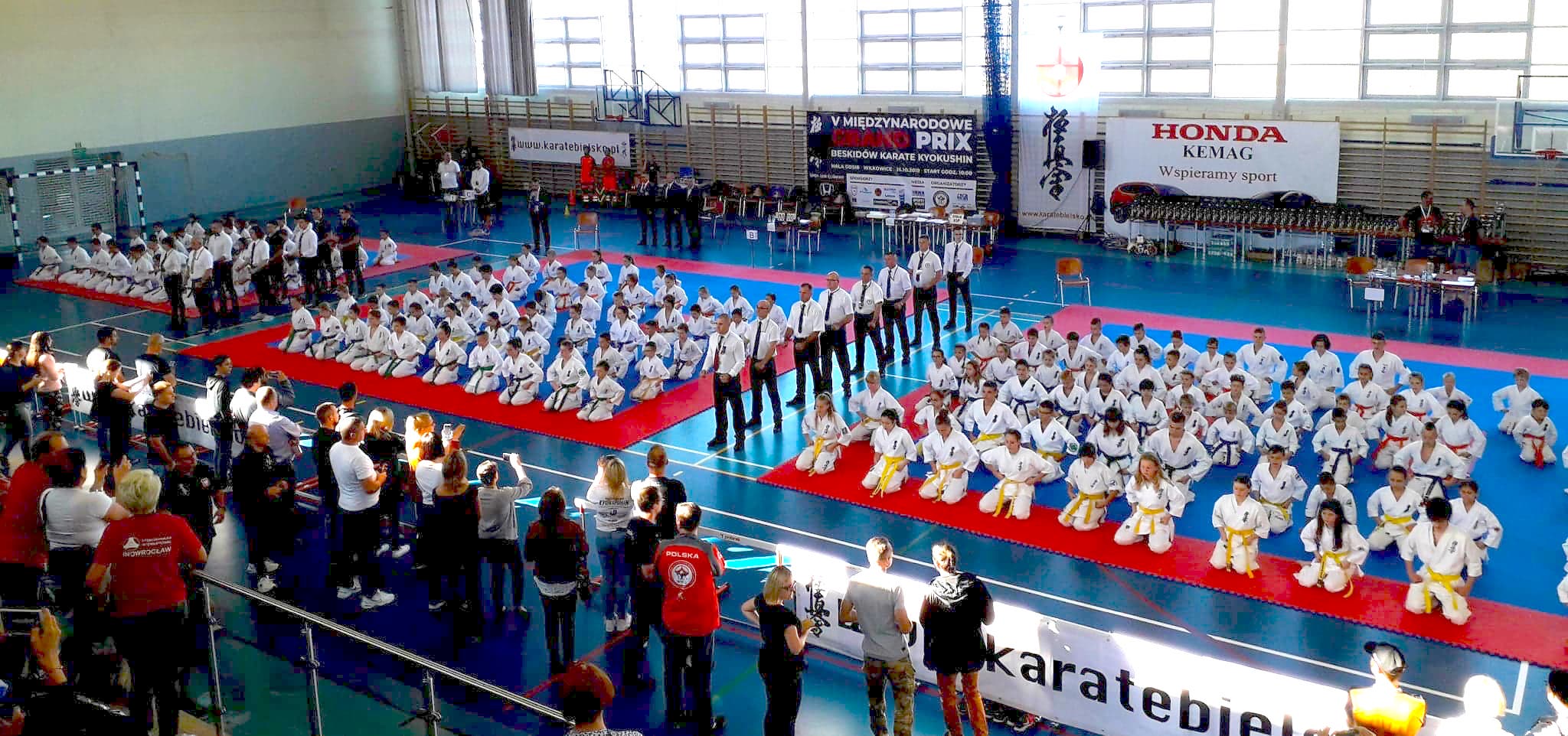 V Międzynarodowym Grand Prix Beskidów Karate Kyokushin, Wilkowice 2019