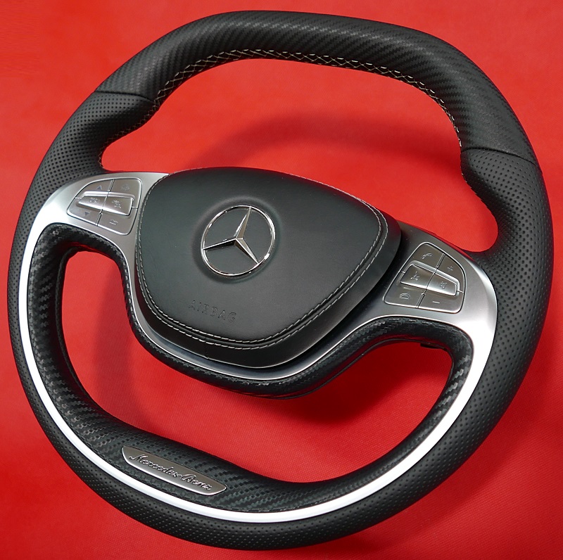 soft carbon steering wheel mercedes benz