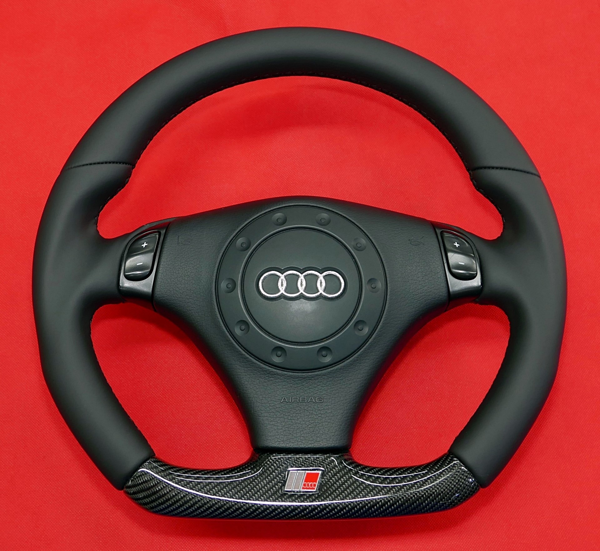 Carbon fiber steering wheel Audi S4 S6 S8