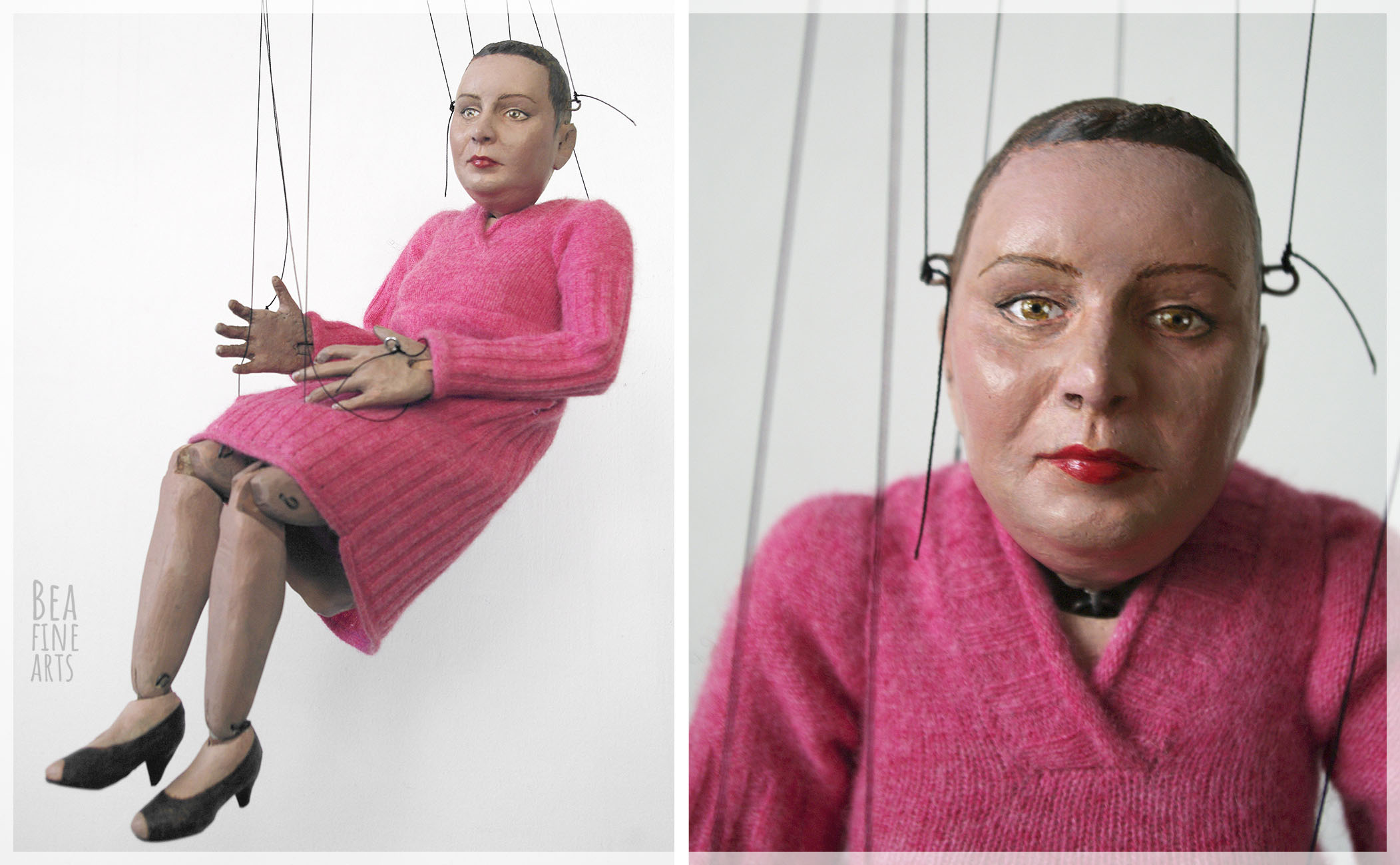 Dorota Wellman, marionetka portretowa