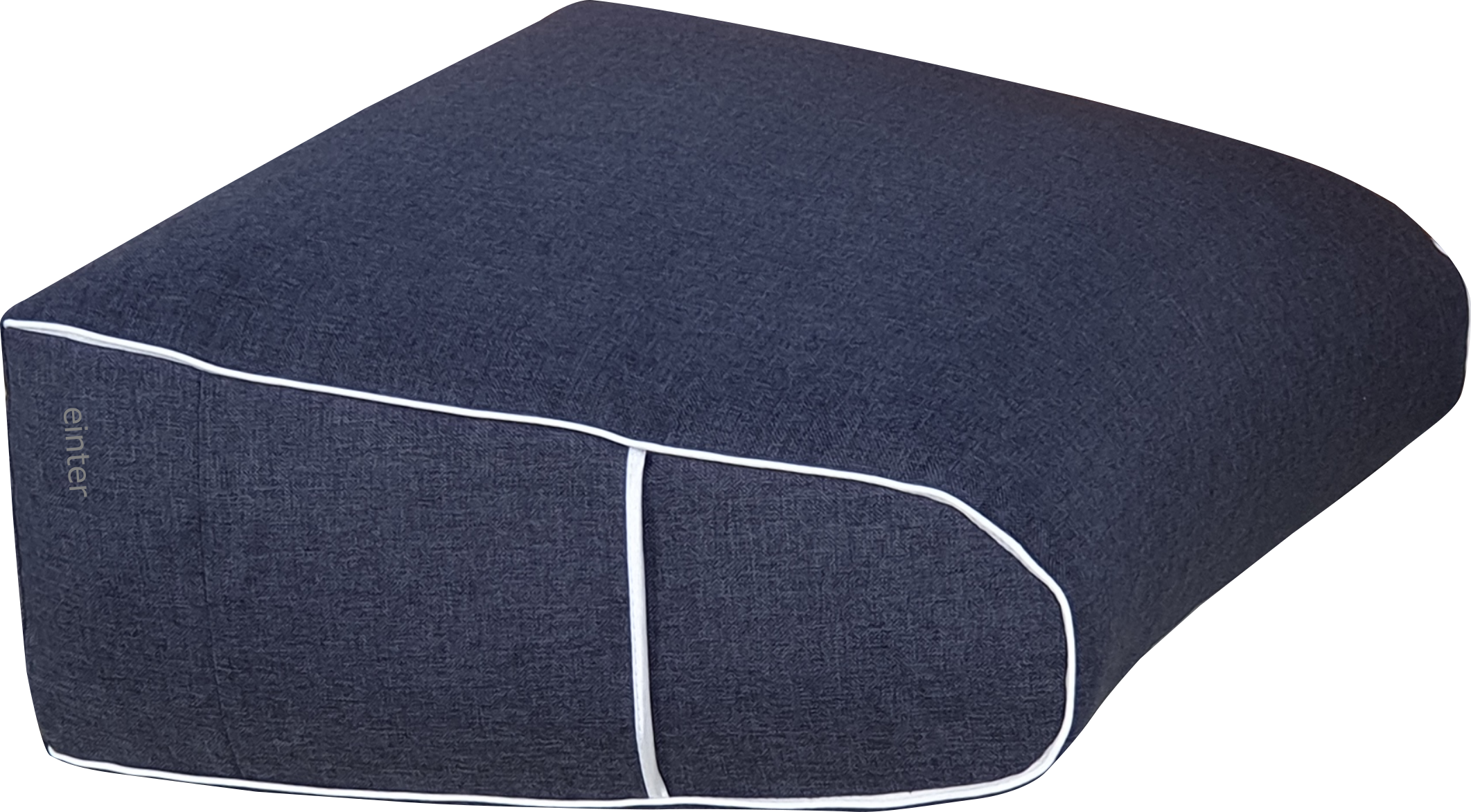 Ergonomiczna poduszka pod plecy Vittorio60 pocket z lamówką