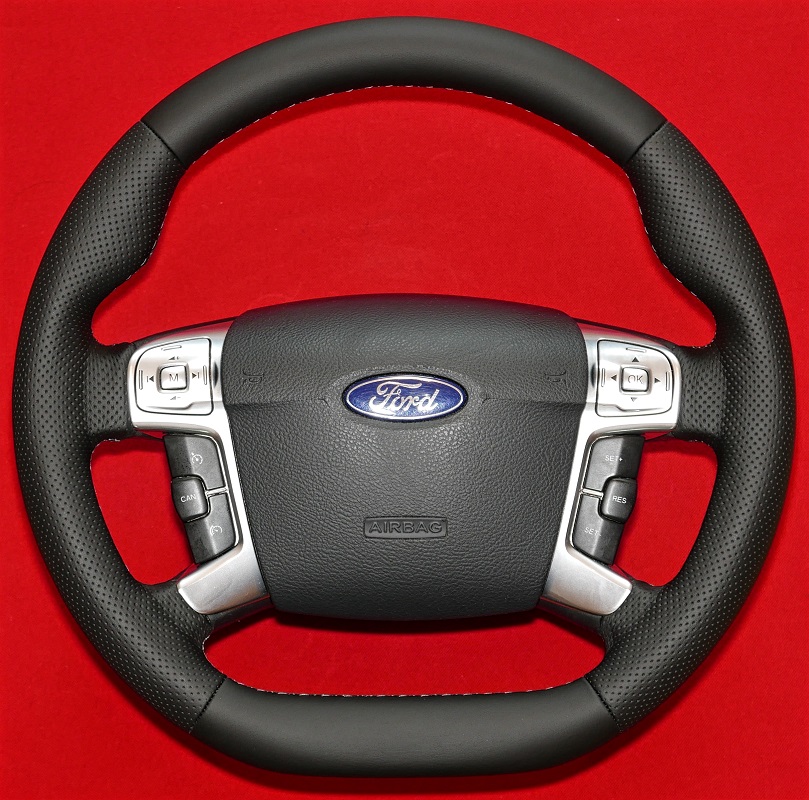 Kierownica Ford S-Max Tuning modyfikacja obszycie