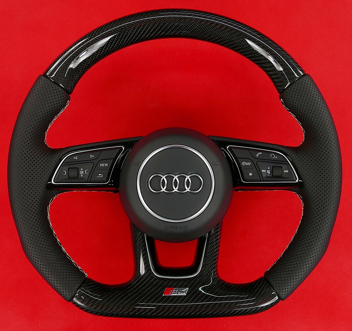 Kierownica Audi carbon tuning