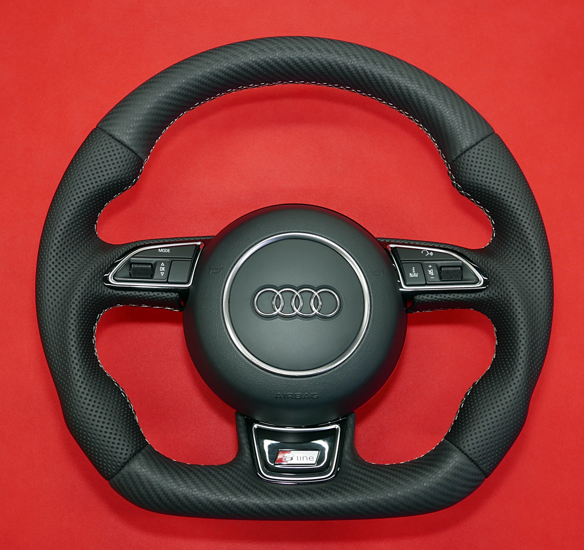 Kierownica Audi S6 S7 Tuning modyfikacja carbon