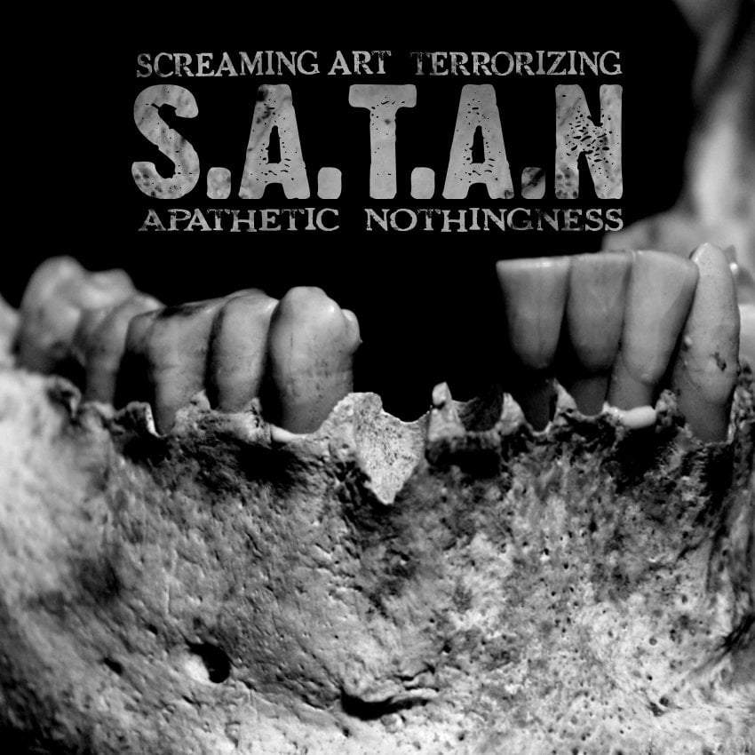 S.A.T.A.N. "The Neverending Funeral" one sided LP