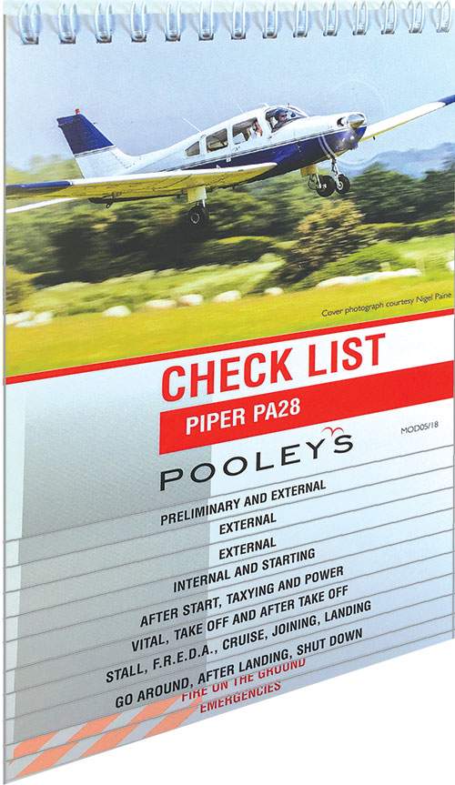 Pooley's Check List - PA28