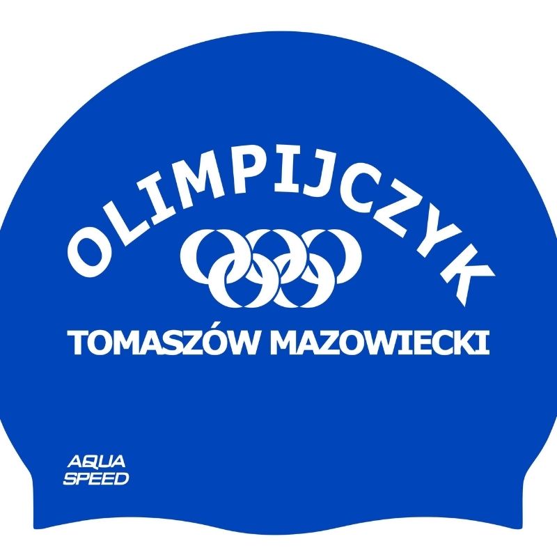 OLIMPIJCZYK - czepek Aqua Speed z logo klubu