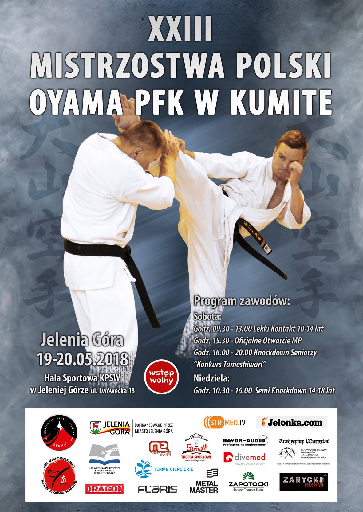 XXIII Mistrzostwa Polski OYAMA PFK w kumite