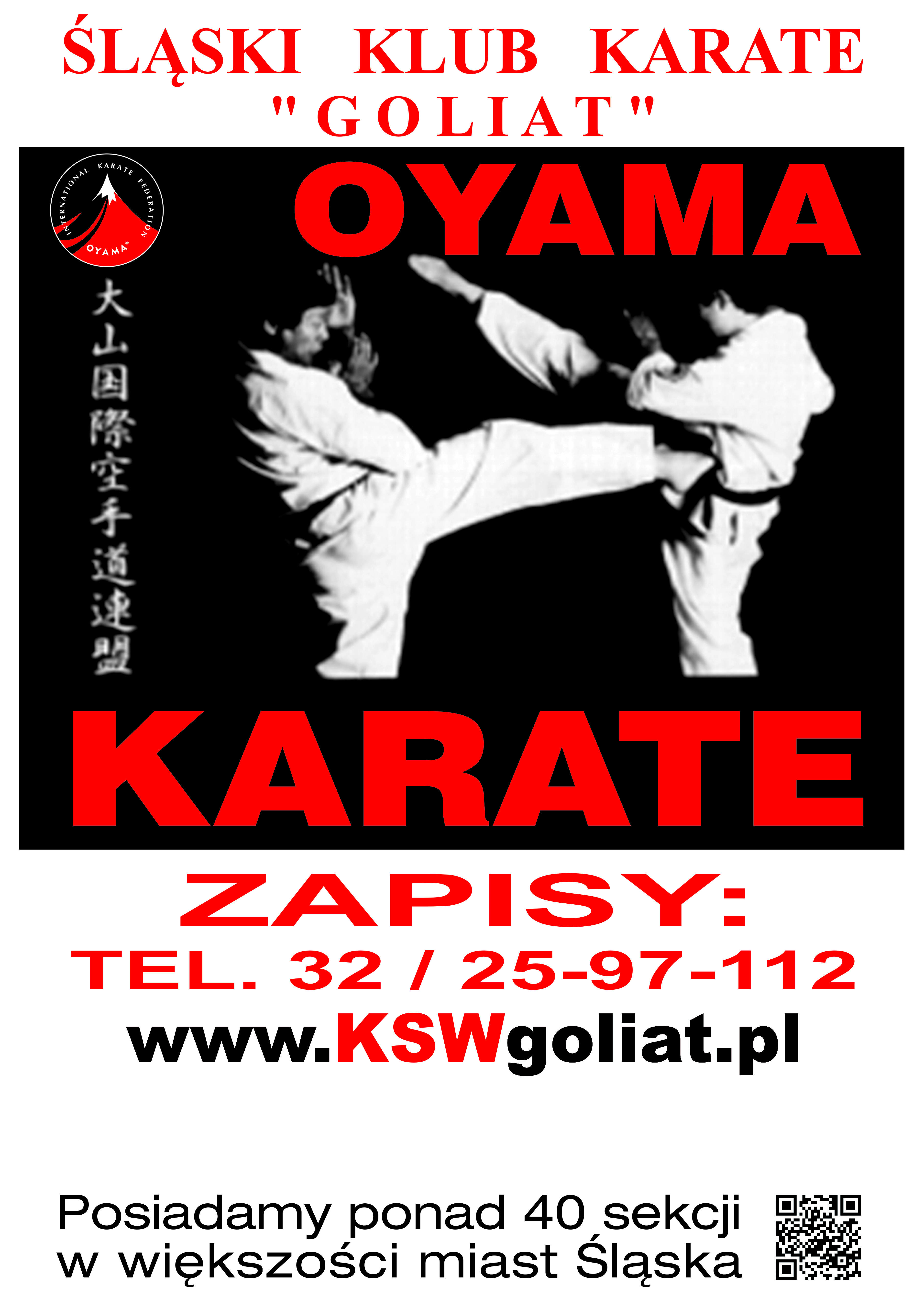 Zapisy na treningi karate - NOWY NABÓR DO GRUP!