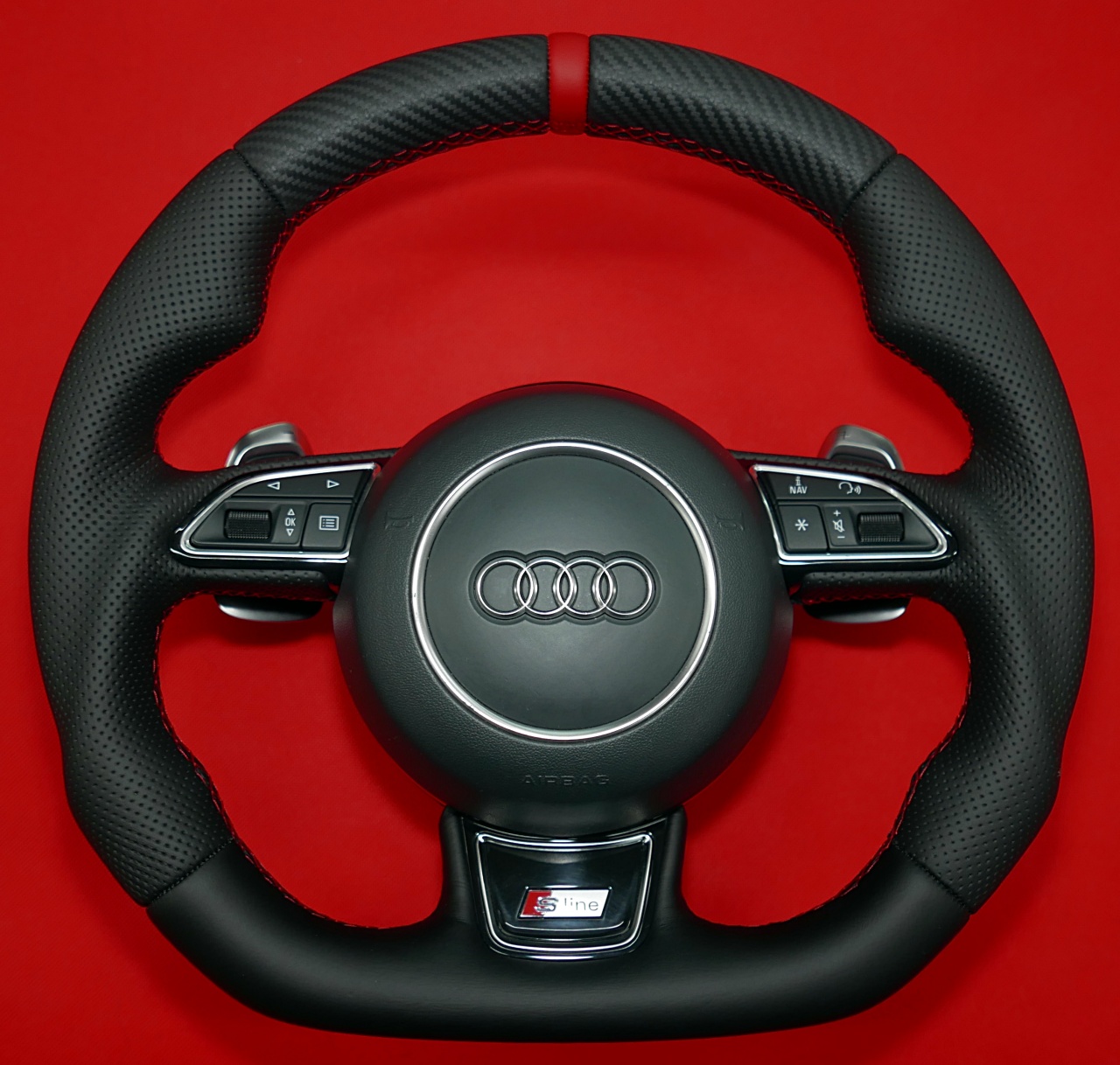 Tuning modyfikacja kierownica Audi S-Line