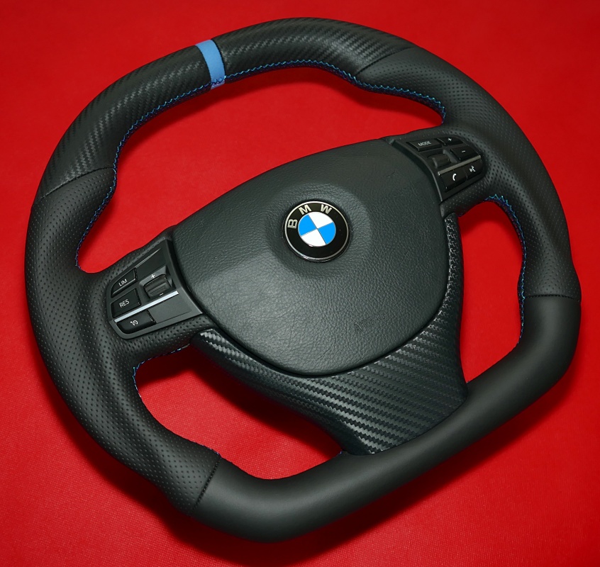 soft carbon look sport mpakiet bmw steering wheel