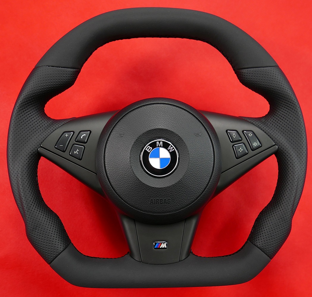 customs flat steering wheel BMW E60