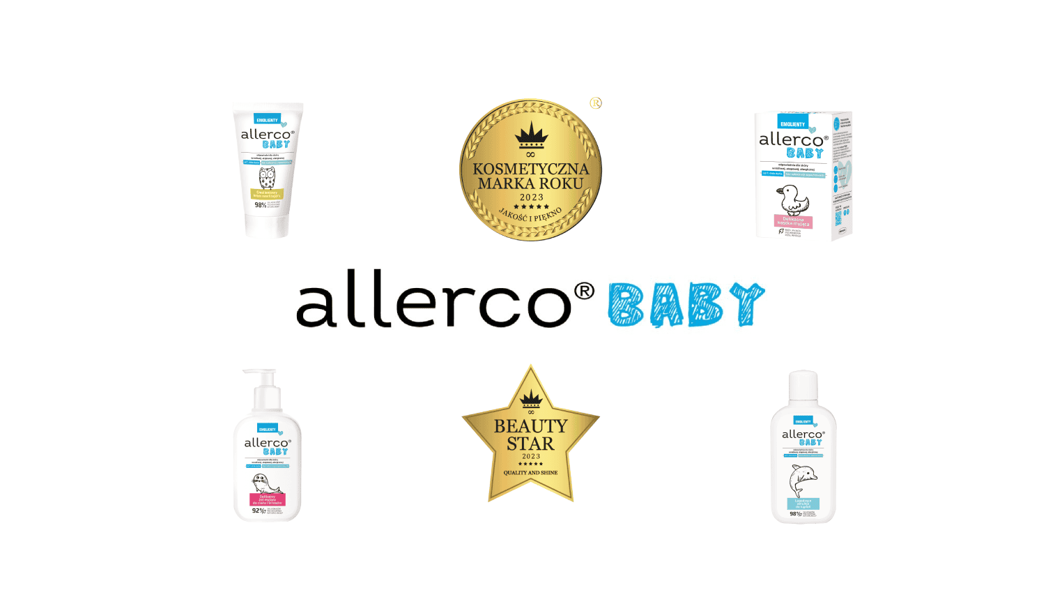 Allerco® BABY – troskliwa pielęgnacja skóry maluszka!