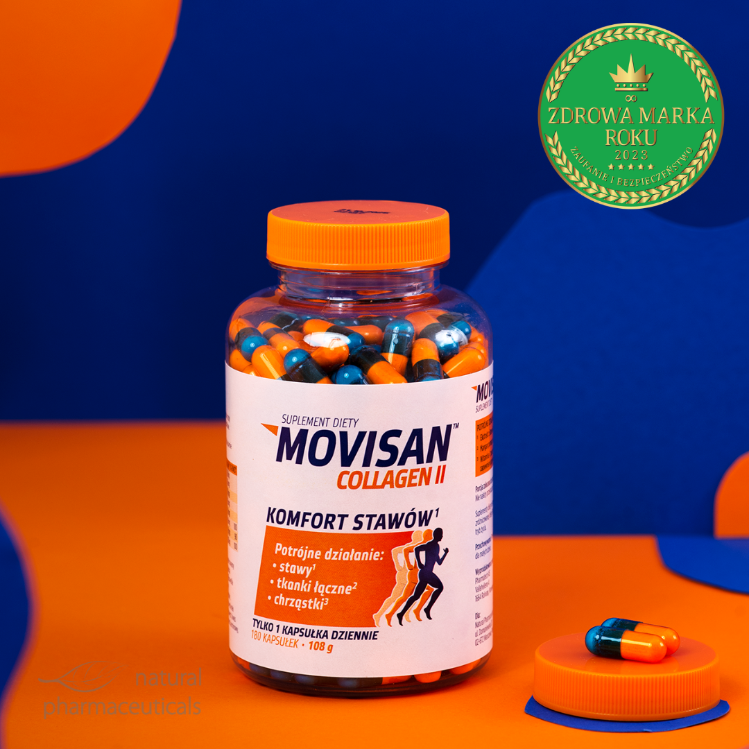 Movisan - kolagen, który dodaje stawom wigoru!