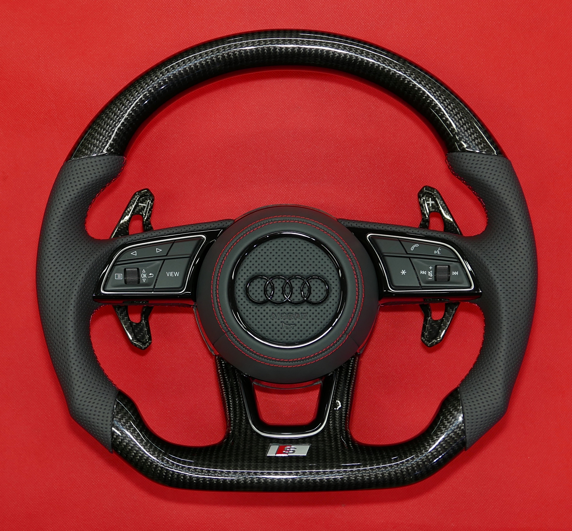 Carbon fiber steering wheel Audi A5 S5 RS5