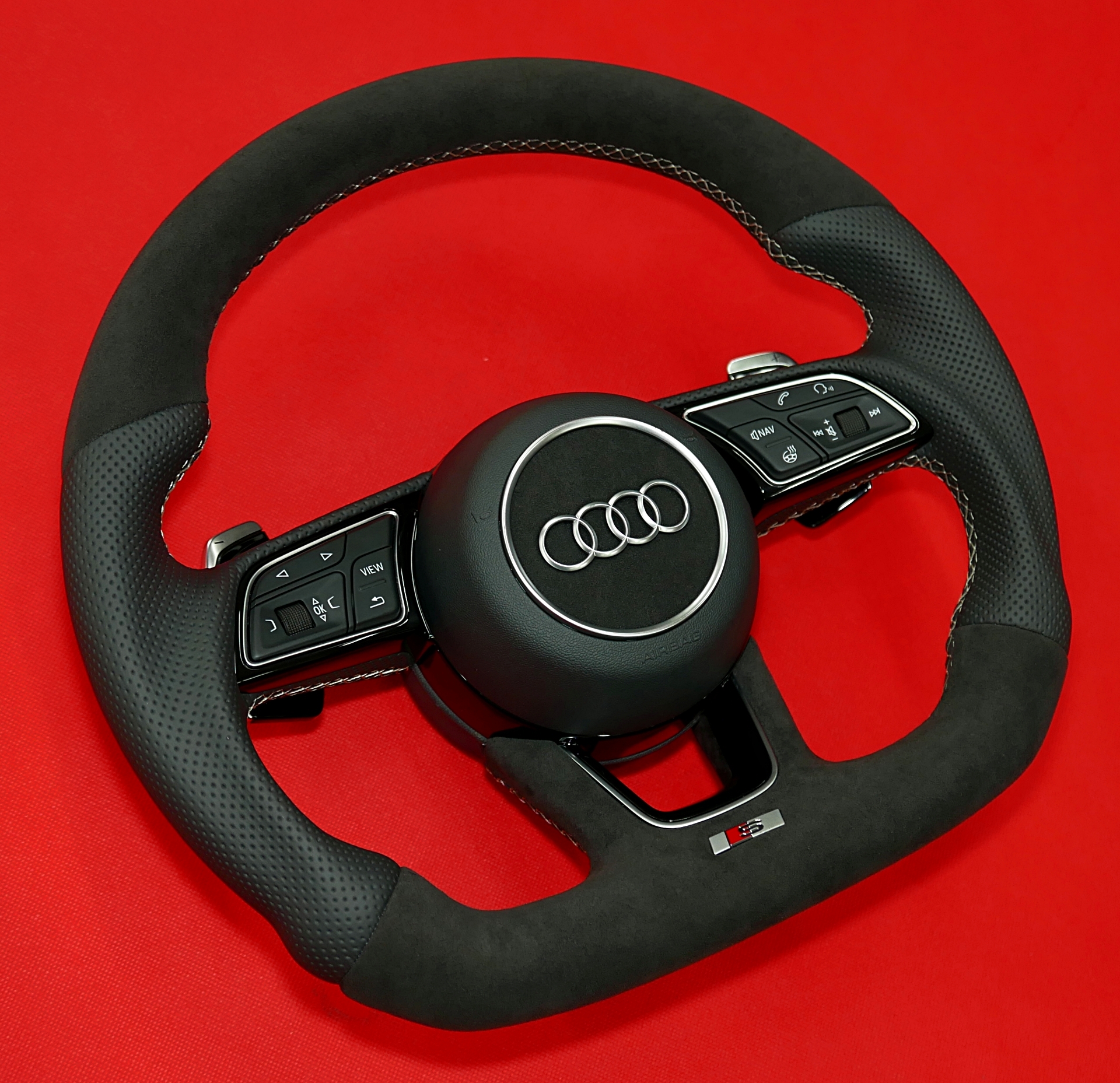 Tuning modyfikacja przebudowa kierownica Audi