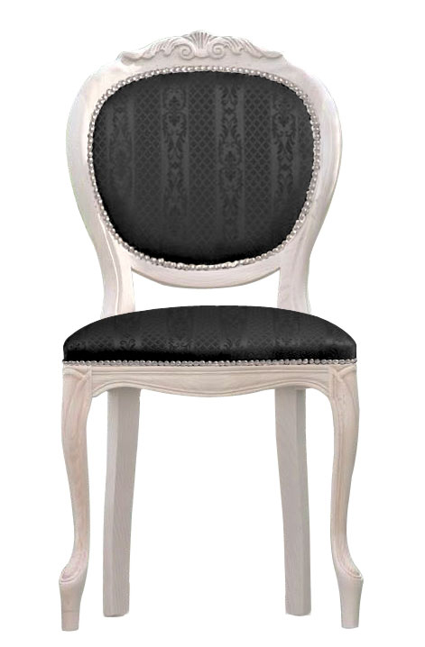 szykowne krzesło z ozdobną stolarką charakterdytyczną dla stylu glamour producent zielona góra