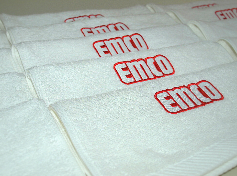 Ręczniki z haftem EMCO