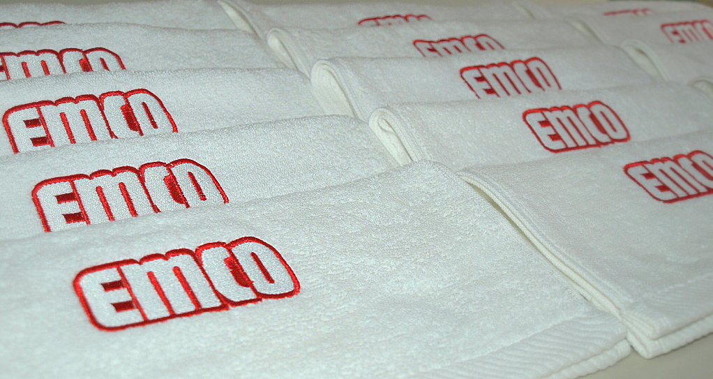 Ręczniki z haftem EMCO