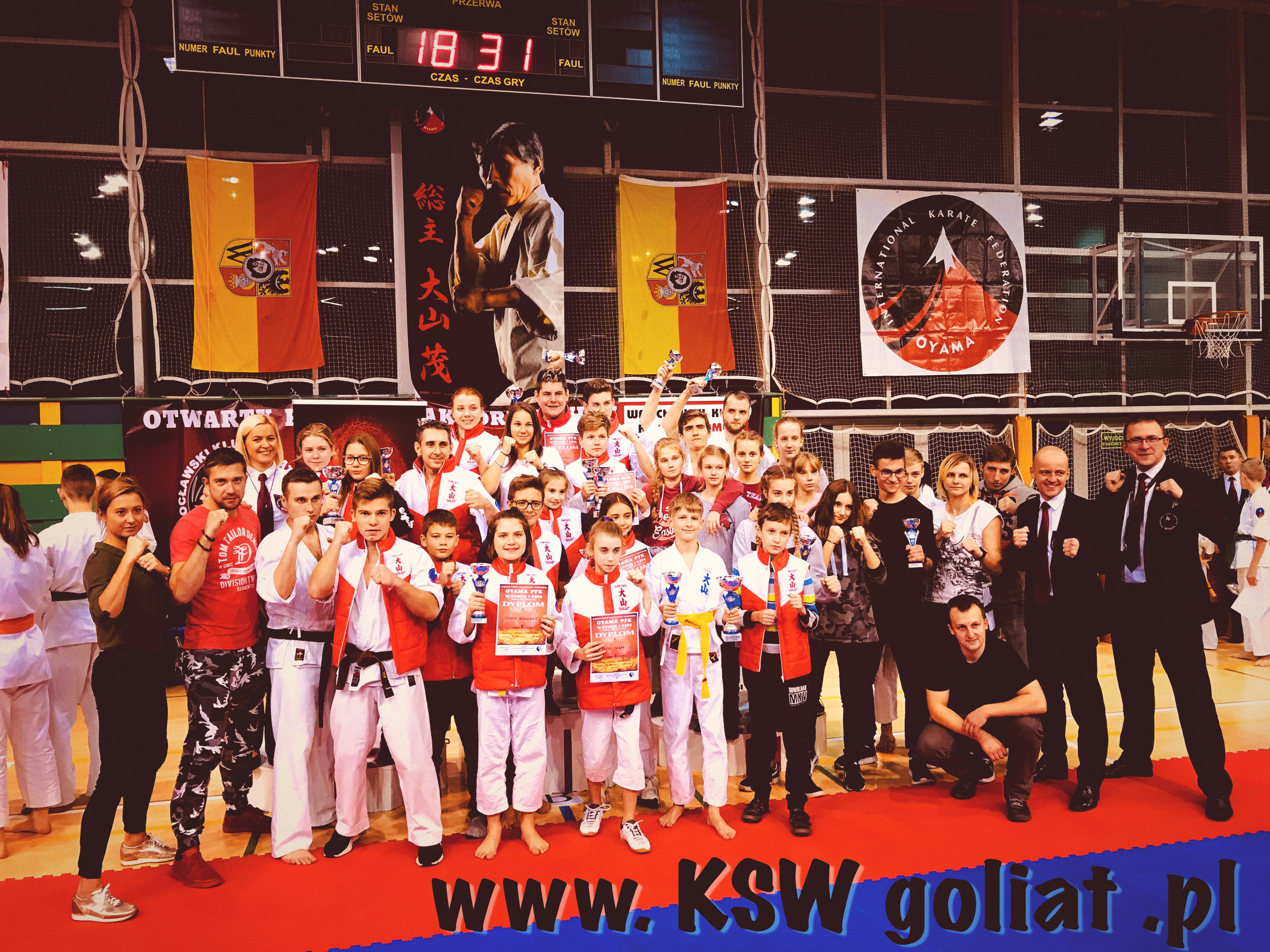 Otwarty Puchar Makroregionu Zachodniego OYAMA Polskiej Federacji Karate w kumite i kata