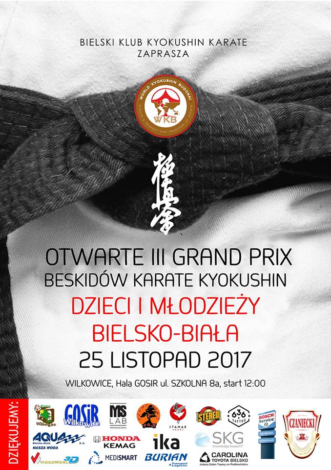 III Otwarte Grand Prix Beskidów Karate Kyokushin - relacja z zawodów.