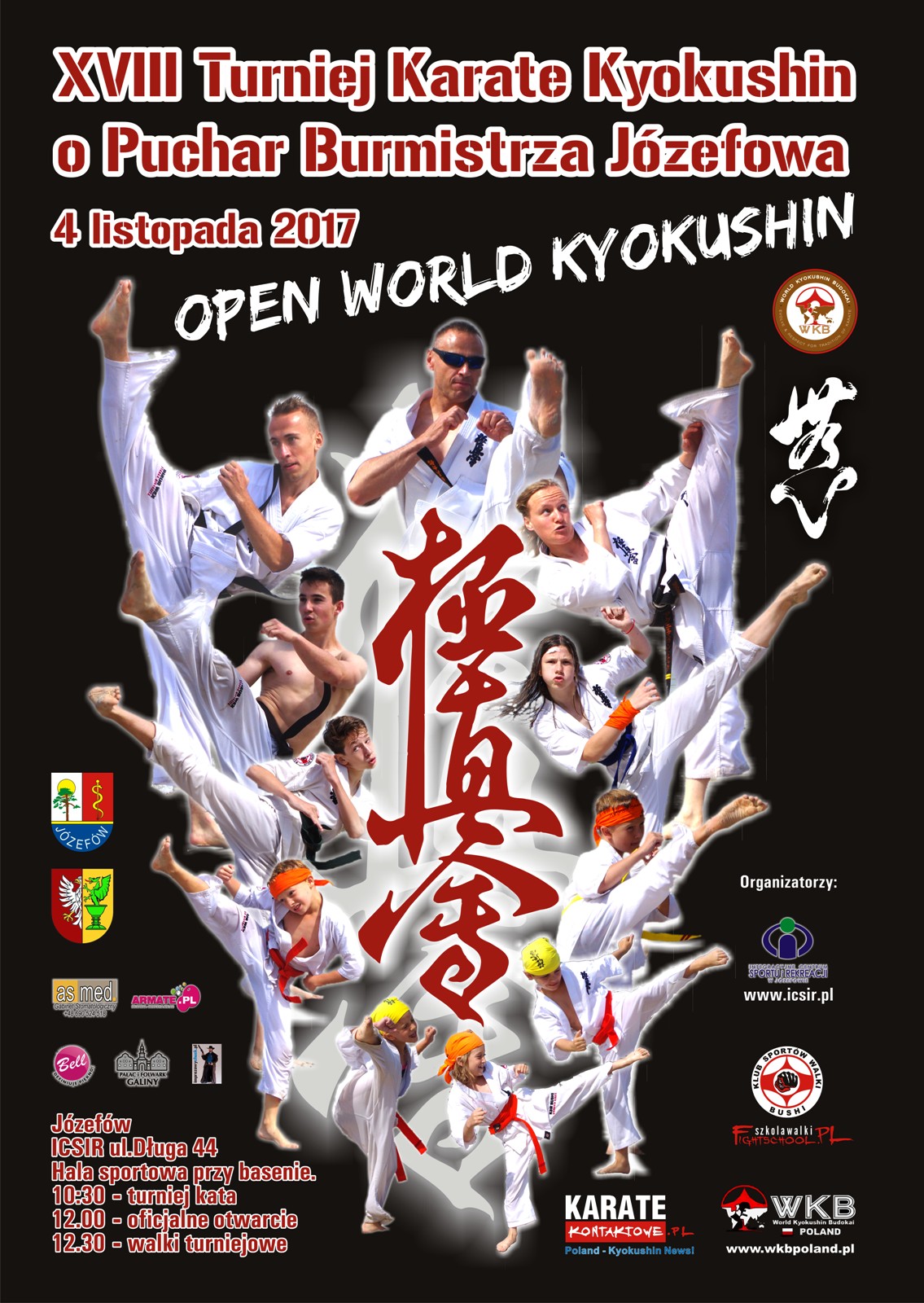 XVIII Turniej Karate Kyokushin o Puchar Burmistrza Józefowa