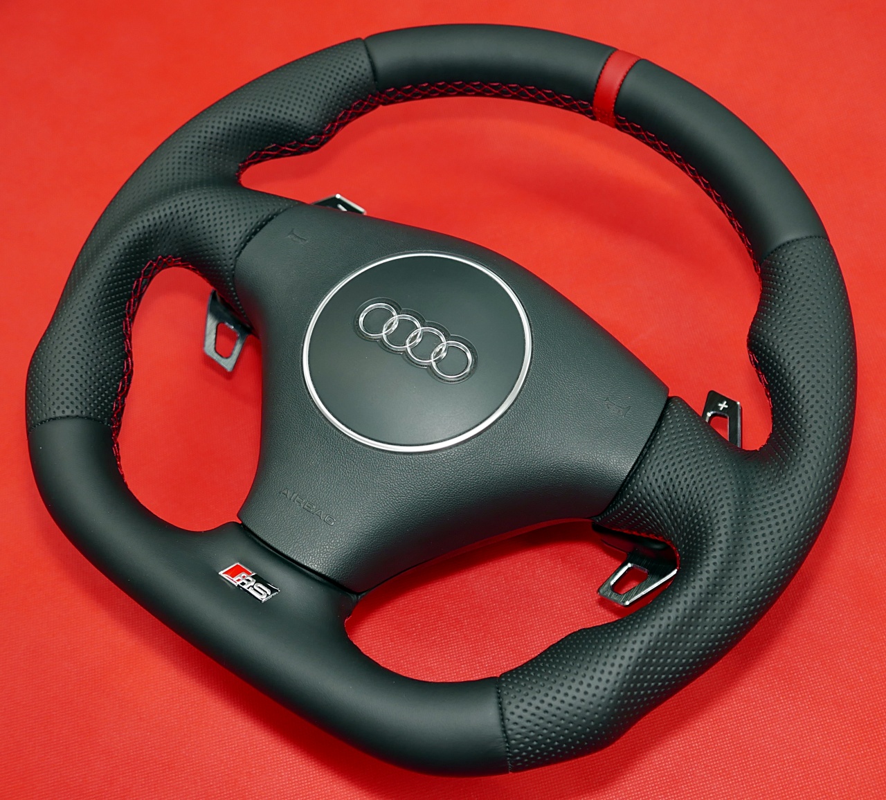Audi Sport RS flat custom steering wheel