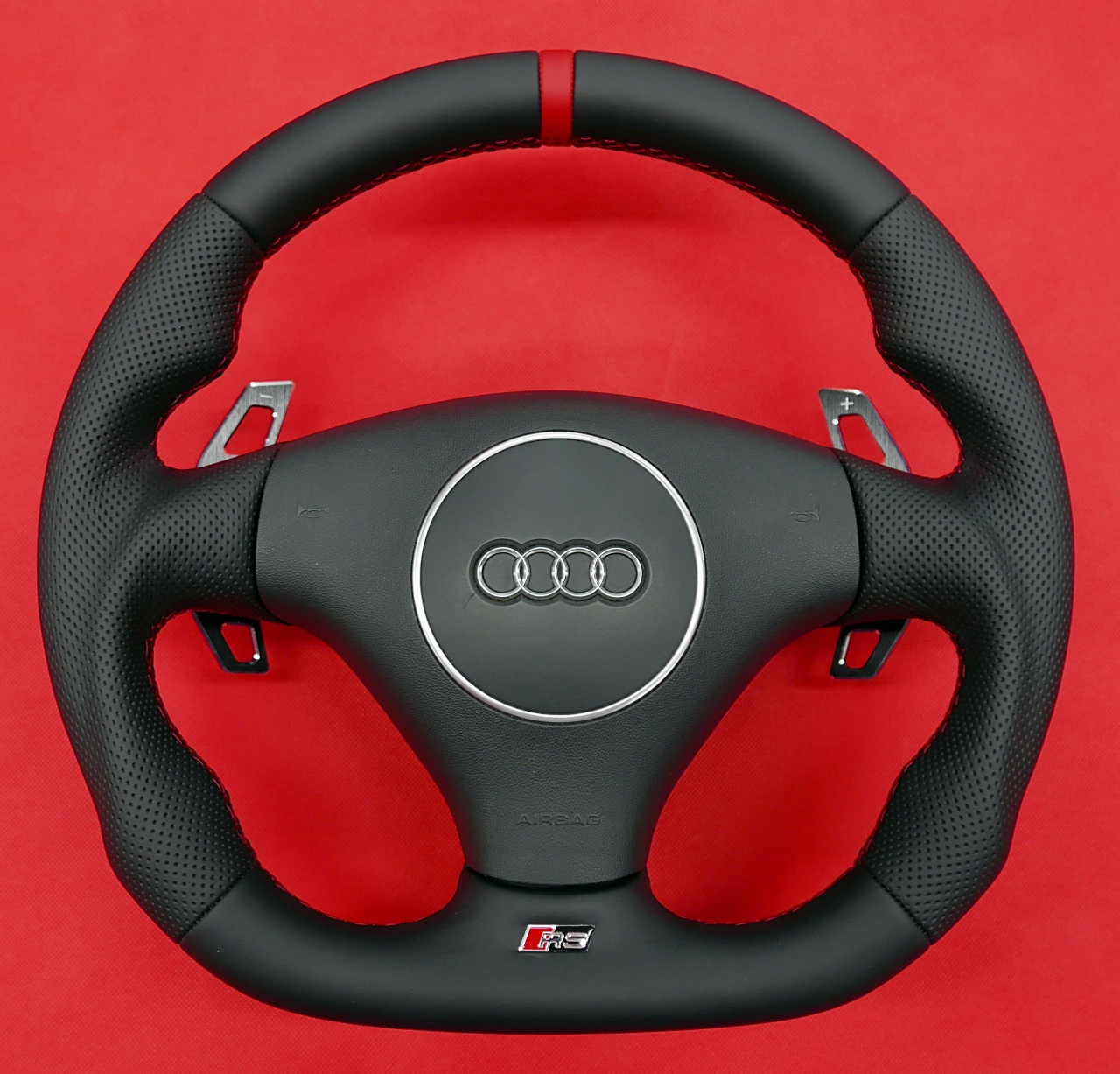 Audi RS flat custom steering wheel