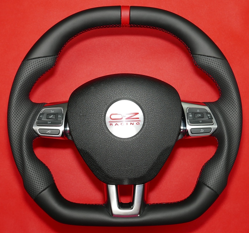 Opel tuning modyfikacja obszycie kierownicy