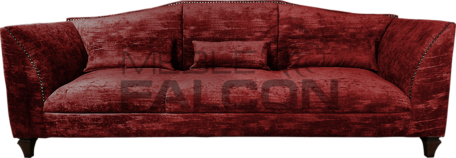 czarwona bordo sofa producent mebli tapicerowanych