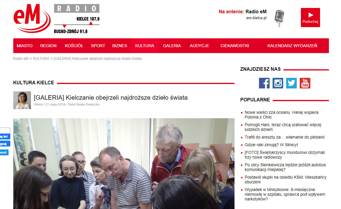 Reportaż Radio Kielce