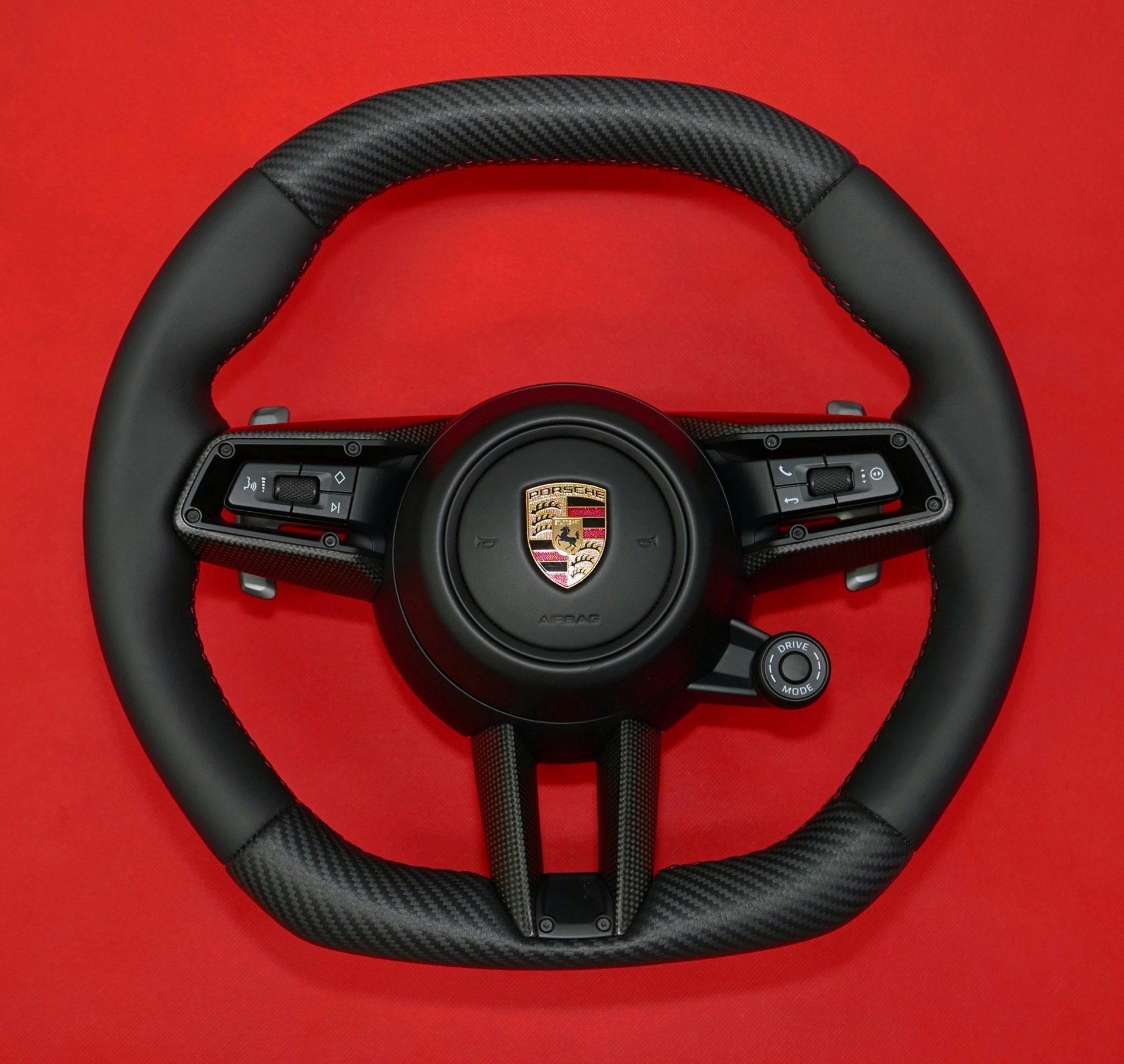 Kierownica Porsche 911 tuning modyfikacja carbon