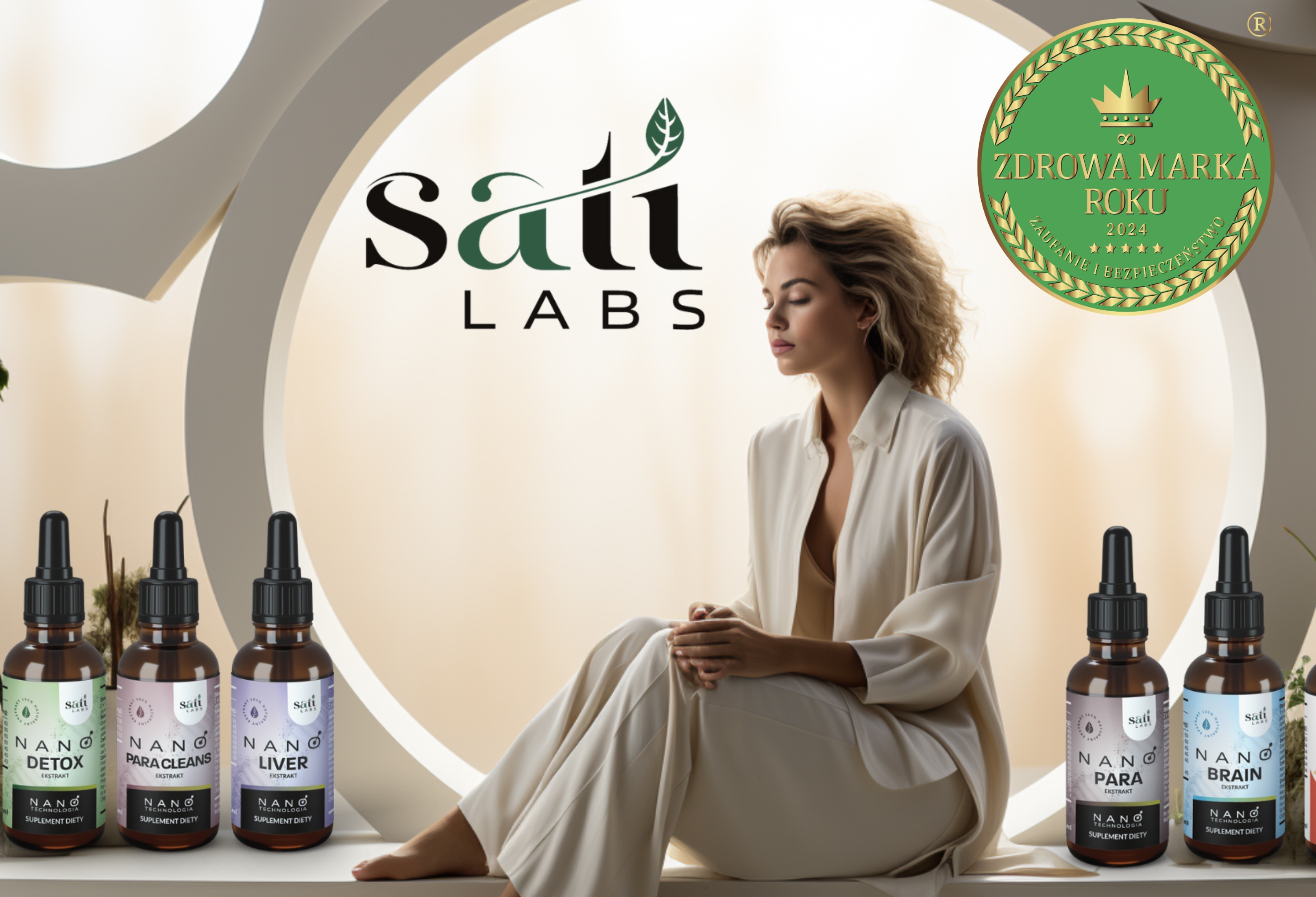 Sati Labs - innowacyjna marka naturalnych suplementów diety.
