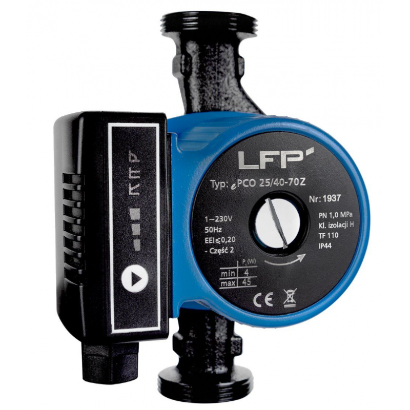 LFP ePCO 25/40-70Z Pompa cyrkulacyjna sterowana elektronicznie