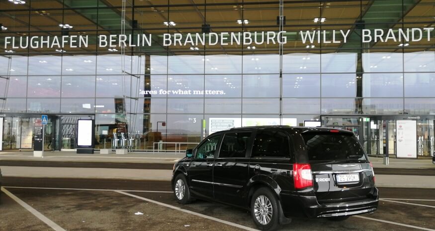 Przewóz Berlin lotnisko Brandenburg Szczecin