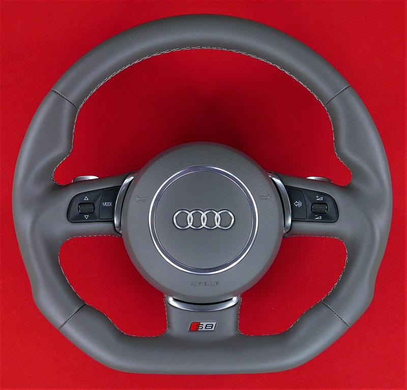 Audi RS Sport custom flat steering wheel