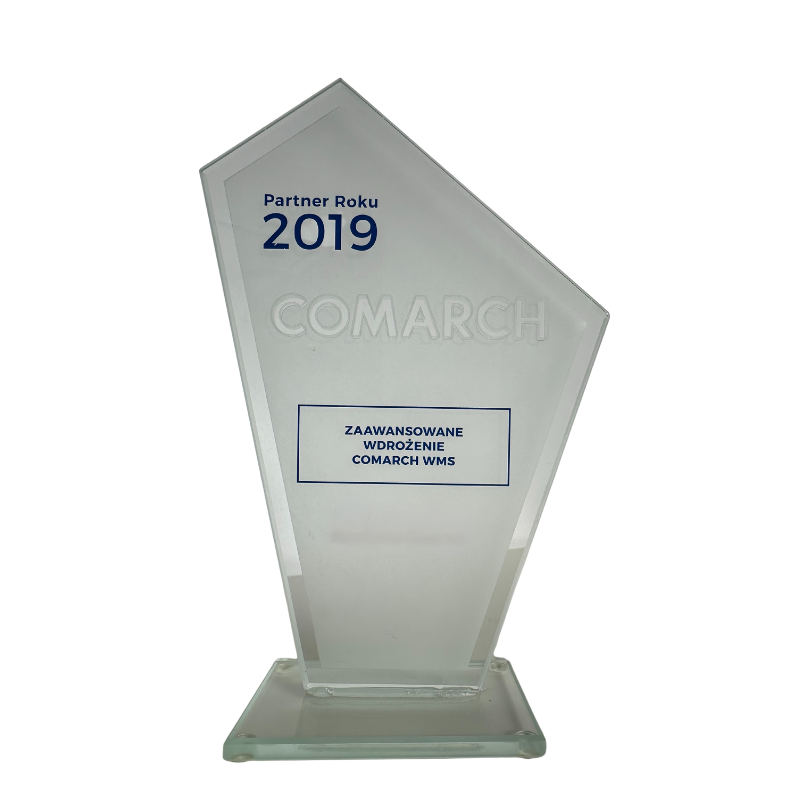 Nagroda dla Partnera Roku 2019 za wdrożenie Comarch WMS