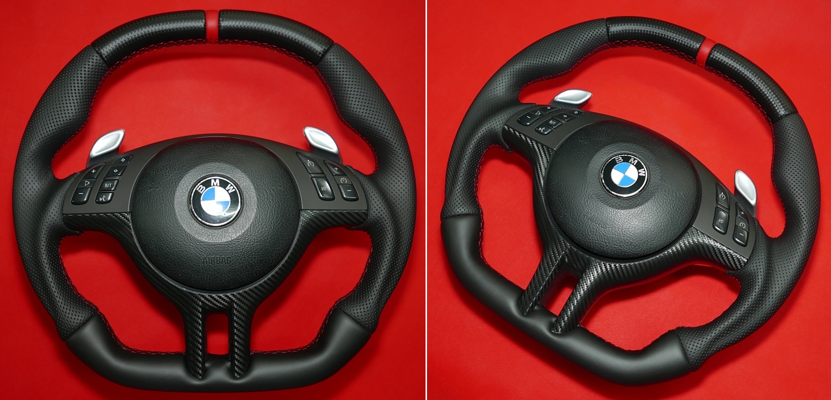 Kierownica BMW E46 E39 MPerformance Carbon tuning, kierownica sportowa do BMW E46 E39