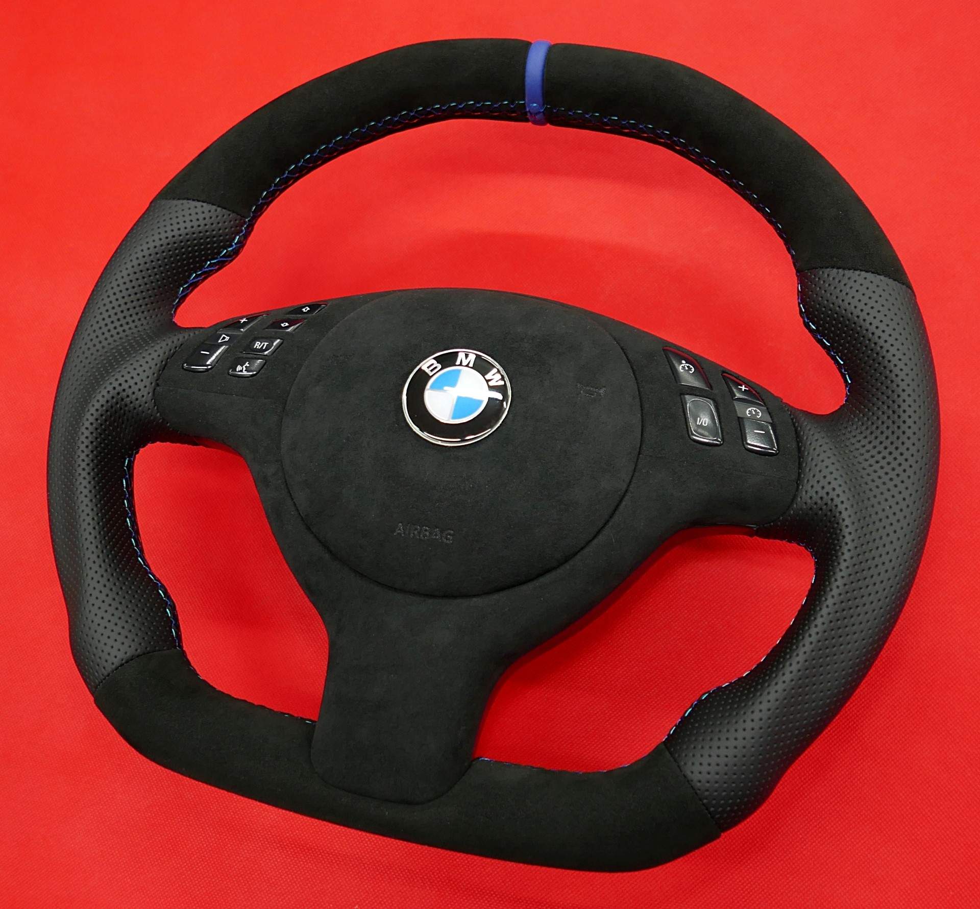 Tuning modyfikacja obszycie kierownicy BMW E39 E46